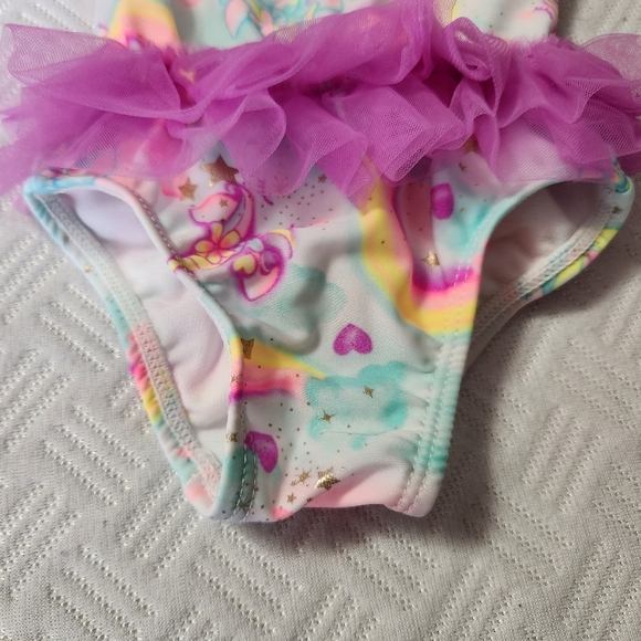 Girls Wonder Nation‎ one piece swimsuit size 6-9 months - Picture 5 of 8